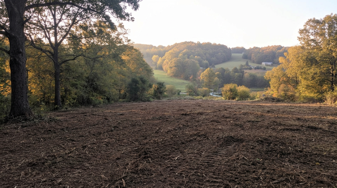 A finished, build-ready property